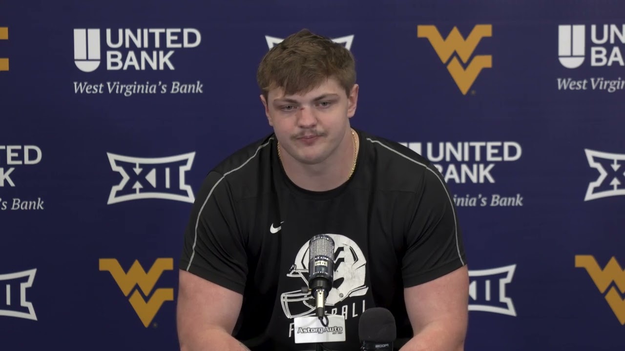 WVU OL Nick Krahe on Assuming Leadership Role 