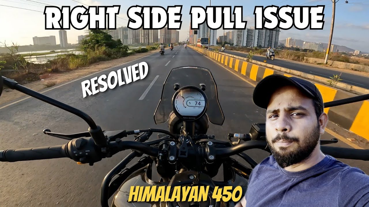 Resolved! Right Side Pull Issue of Himalayan 450 | Royal Enfield