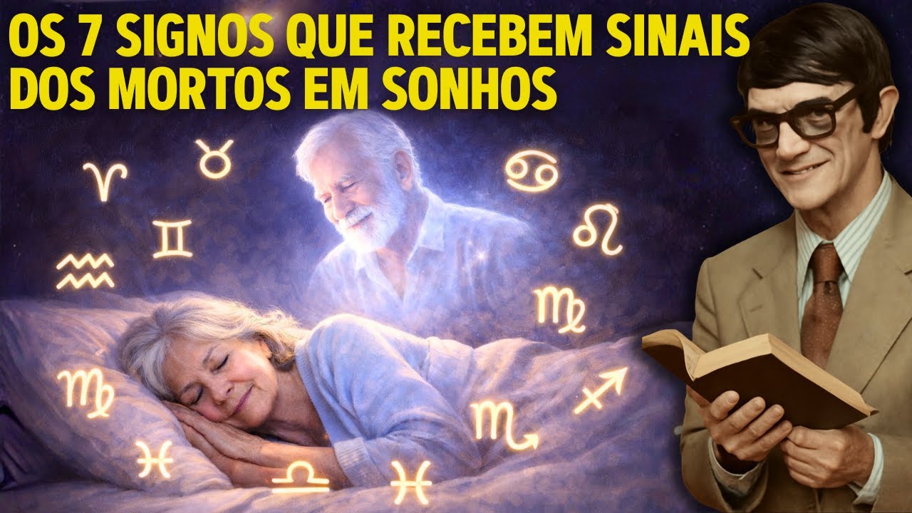 CHICO XAVIER REVELA: 7 SIGNOS QUE RECEBEM SINAIS DOS MORTOS ATRAVÉS DOS SONHOS