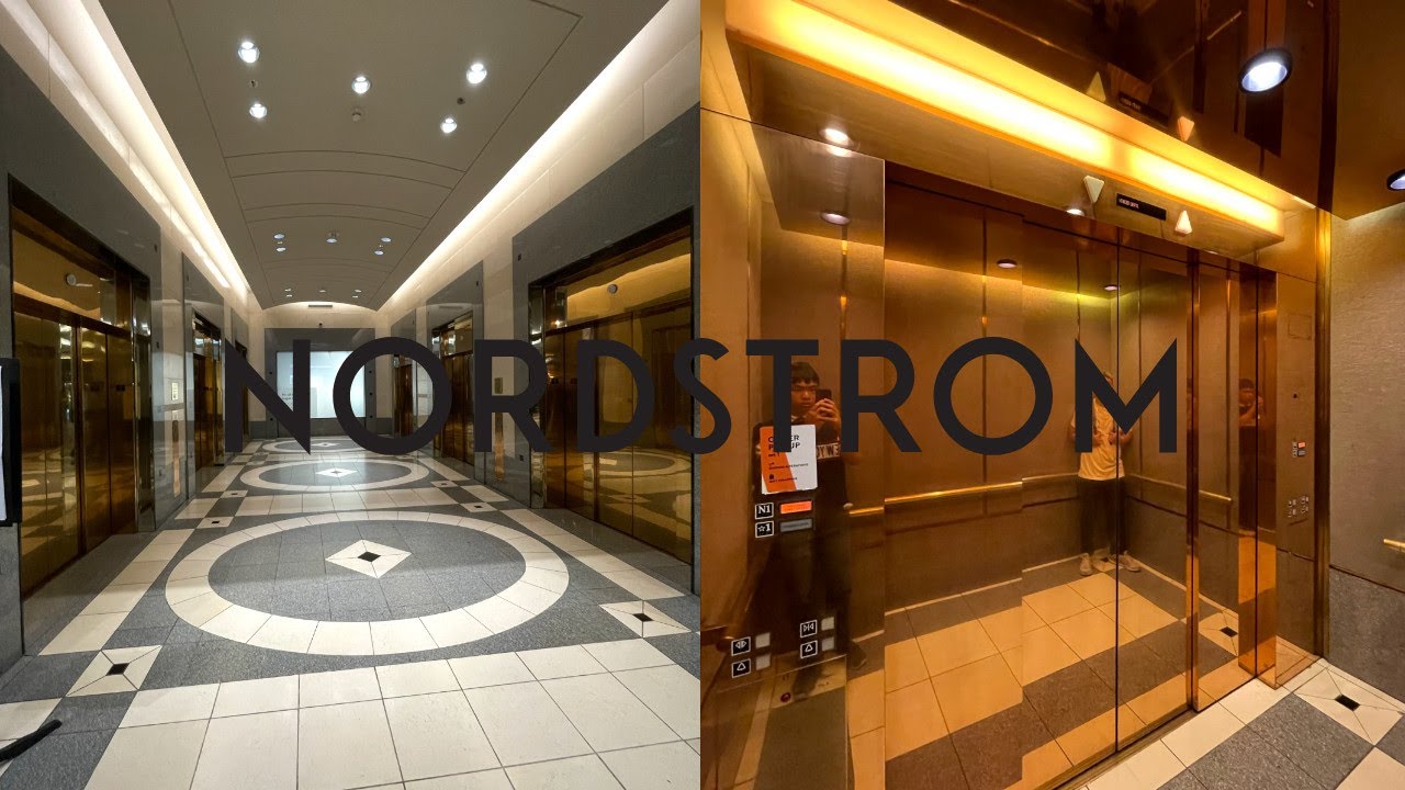 [FINAL RIDE] EPIC Mitsubishi Traction Express Elevators - Nordstrom - Westfield San Francisco Centre