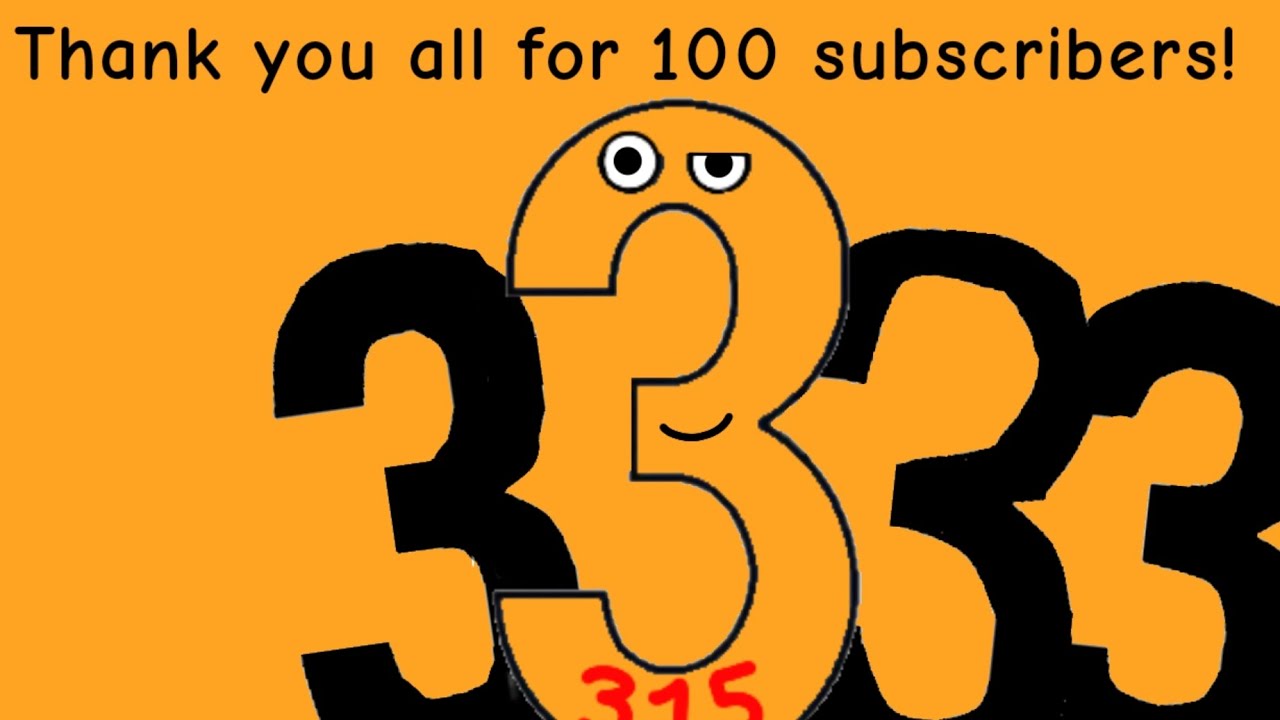 Thank you for 100 subscribers special video (315 short)