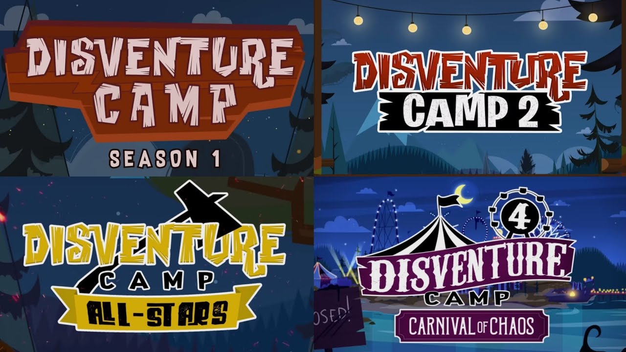 ALL Disventure Camp Intros [ S1, S2, S3/AS, S4/COC ] 