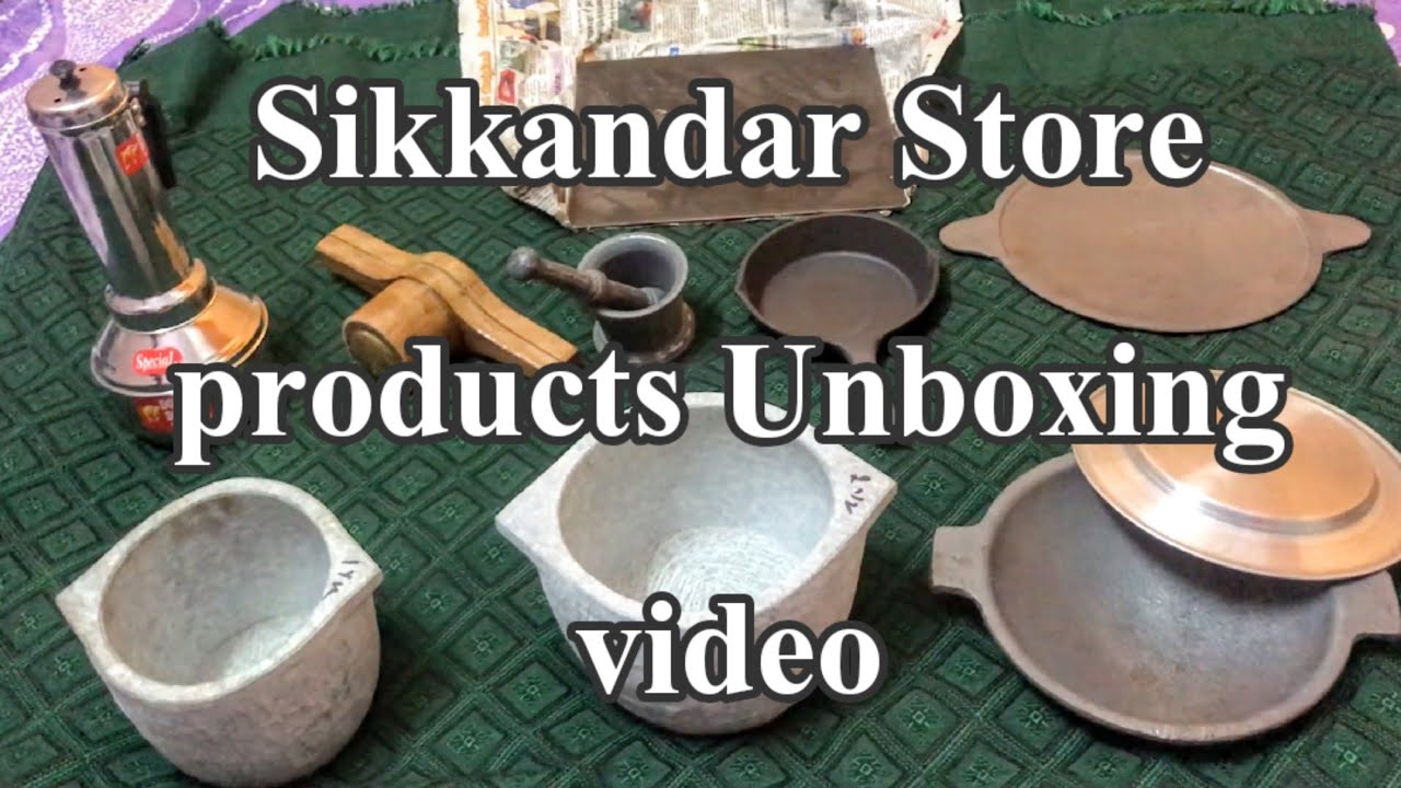 #Unboxing sikkandar Store Products /சிக்கந்தர் ஸ்டோர்ஸ் நான் வாங்கிய பொருள்கள்