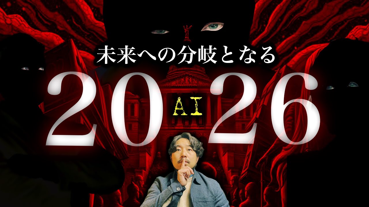 ２０２６年から起きること。人類の職が奪われた後の世界