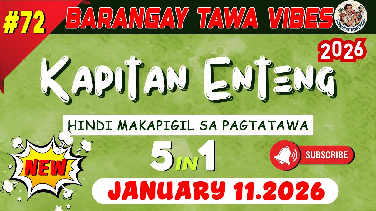 KAPITAN ENTENG ILOCANO DRAMA 2026 #72 | January 11.2026 - #KapitanEnteng #IlocanoComedyDrama