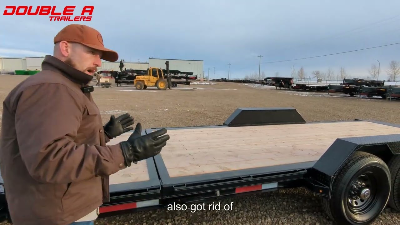 All New CT147 Cushion Tilt Trailer | Double A Trailers