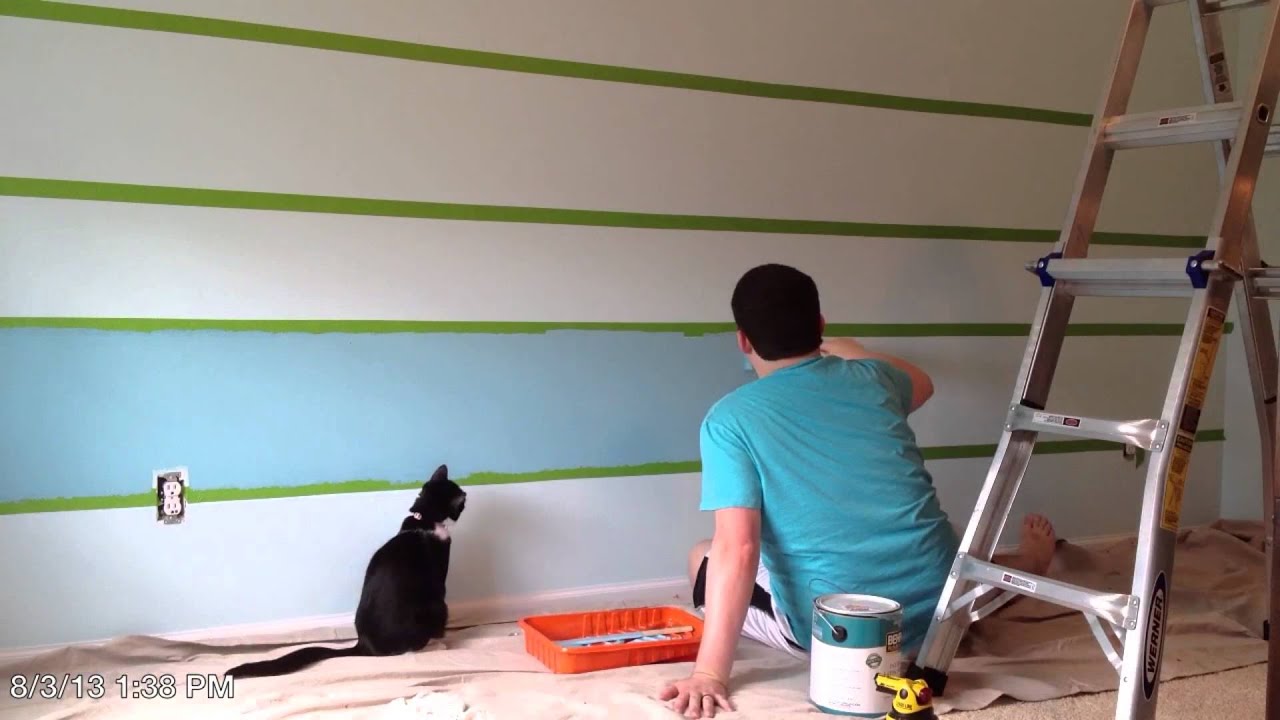 Painting Accent Wall