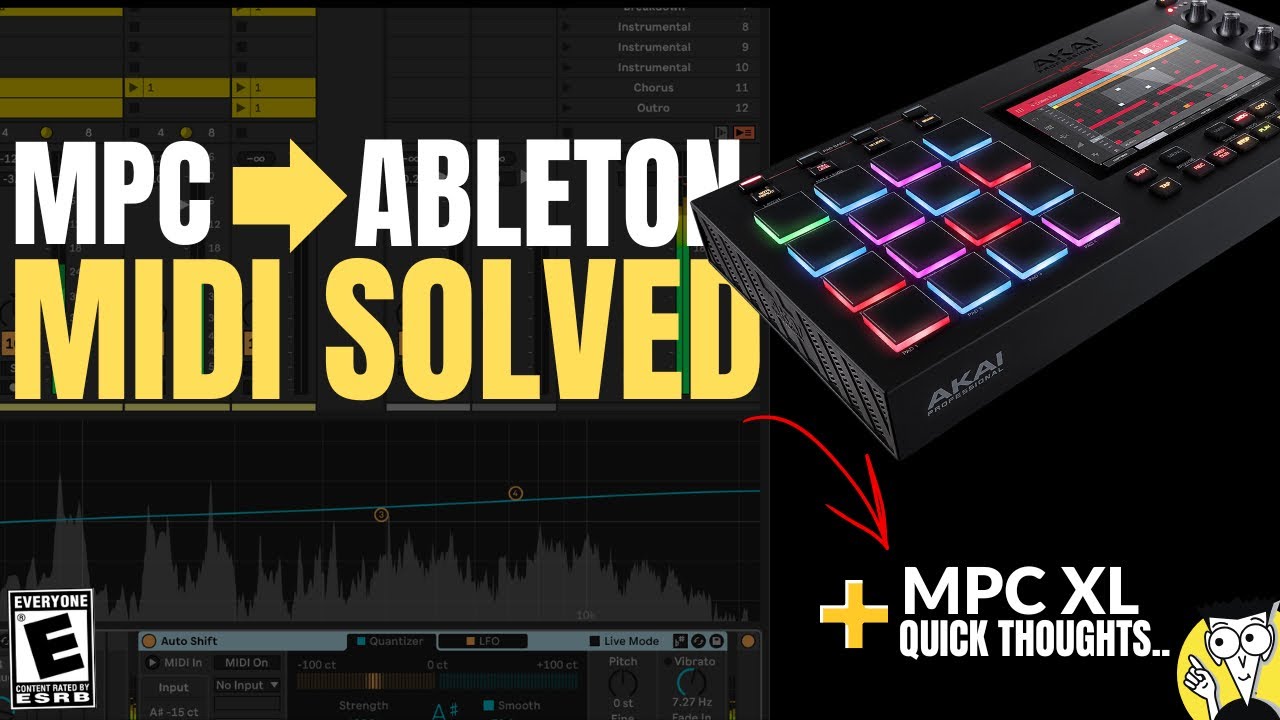 Подключение MPC к ABLETON без кабелей | Объяснение драйвера Akai Network MIDI + Мнение о MPC XL