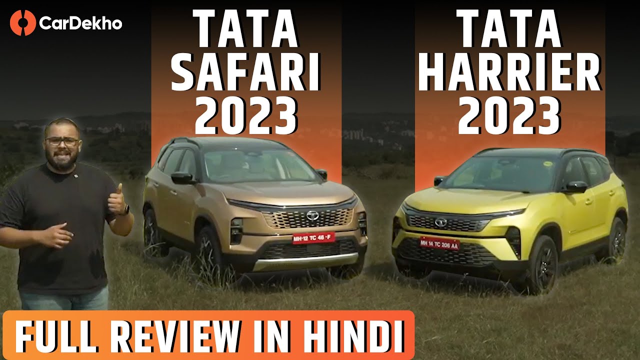 Tata Harrier and Tata Safari Facelift Review in Hindi | Bye bye XUV700?