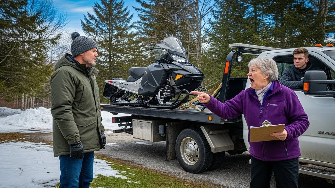 HOA Towed My Snowmobile Off My Own Trail, So I Closed Their Access and Watched Them Get Stuck