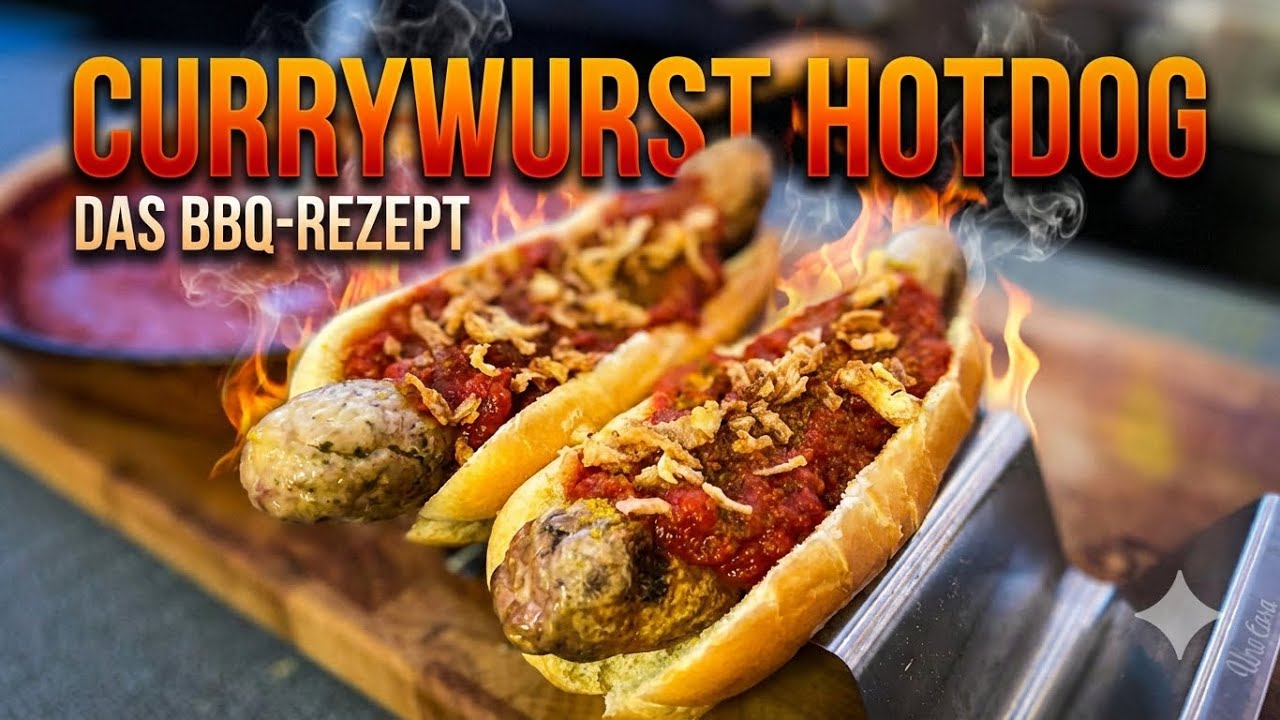 Der ultimative Currywurst Hot Dog! 🌭 Die geheime Sauce ist der Wahnsinn! 🌭✨