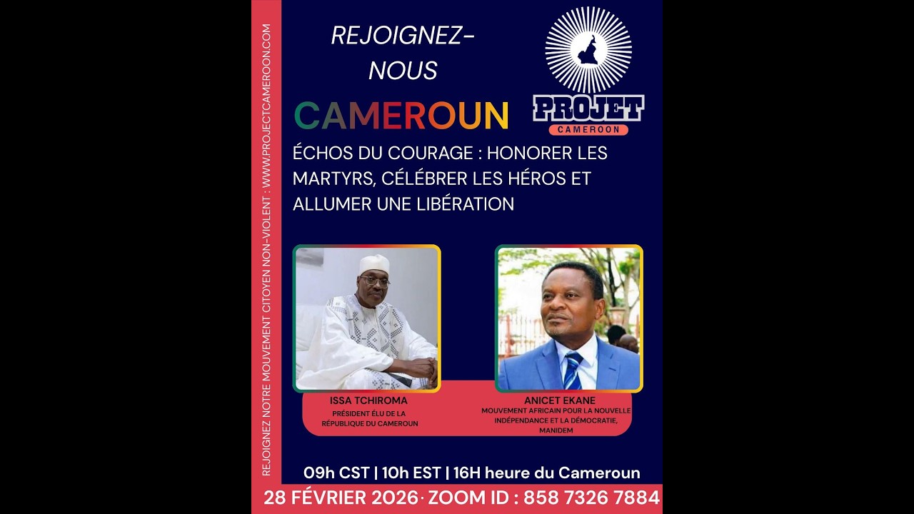 Issa Tchiroma & Anicet Ekane Speak on Cameroon’s Future | Project C