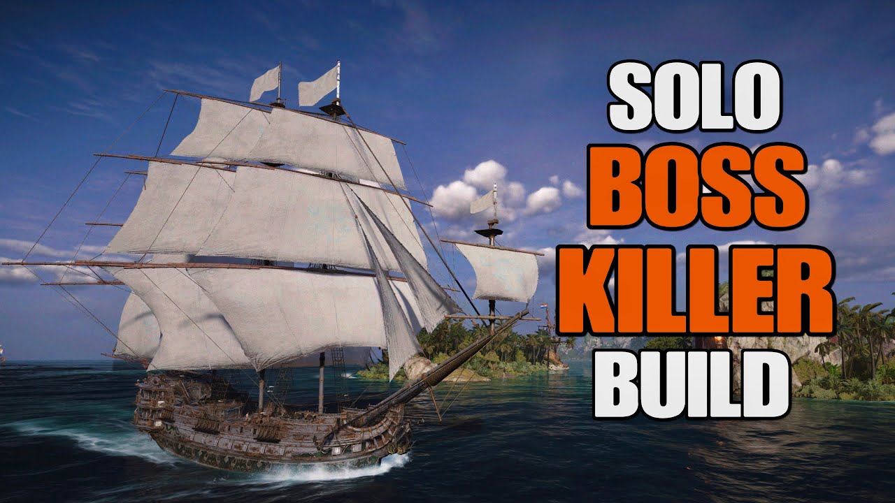 Полностью улучшенный фрегат Skull and Bones для одиночного убийства боссов | Легкий фарм ресурсов