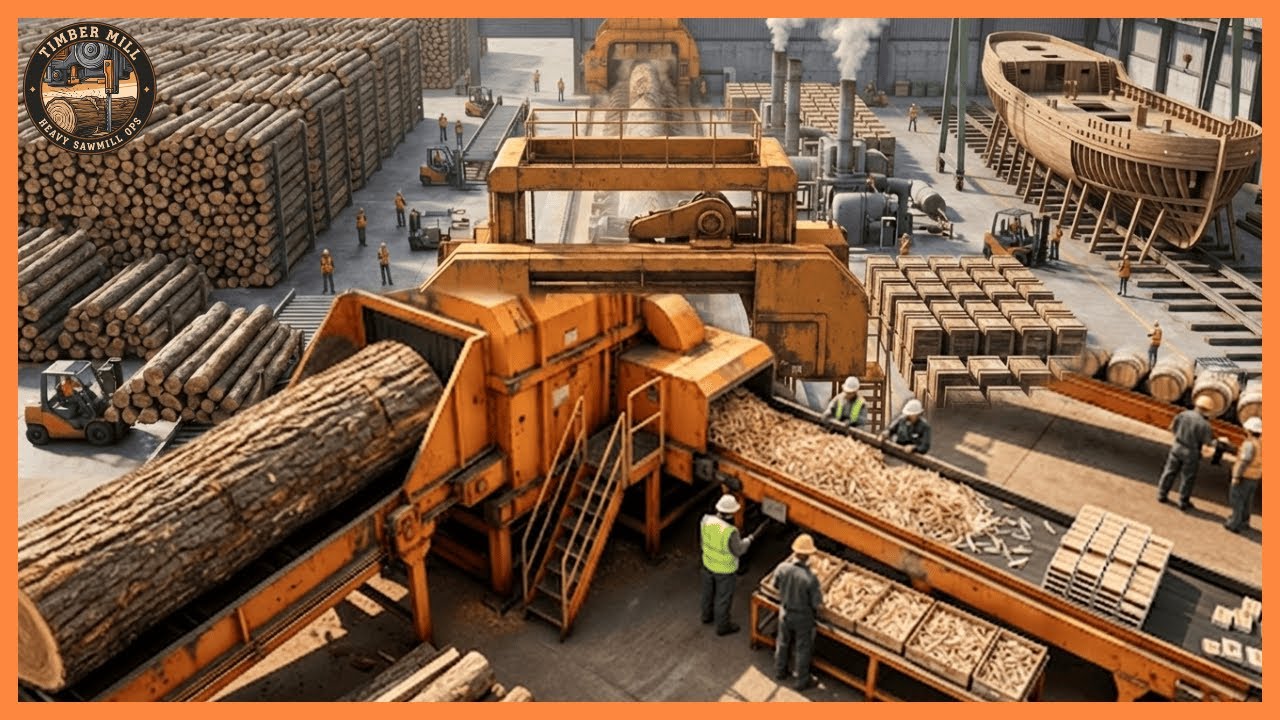 Inside the Oak Wood Factory – Military Crates, Ship Components & Industrial Precision Woodworking