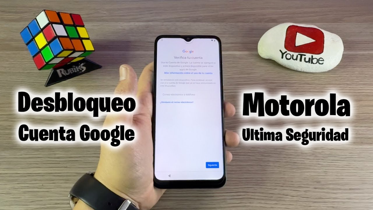 Elimina Bloqueo Google *Motorola E20* Ultima Seguridad