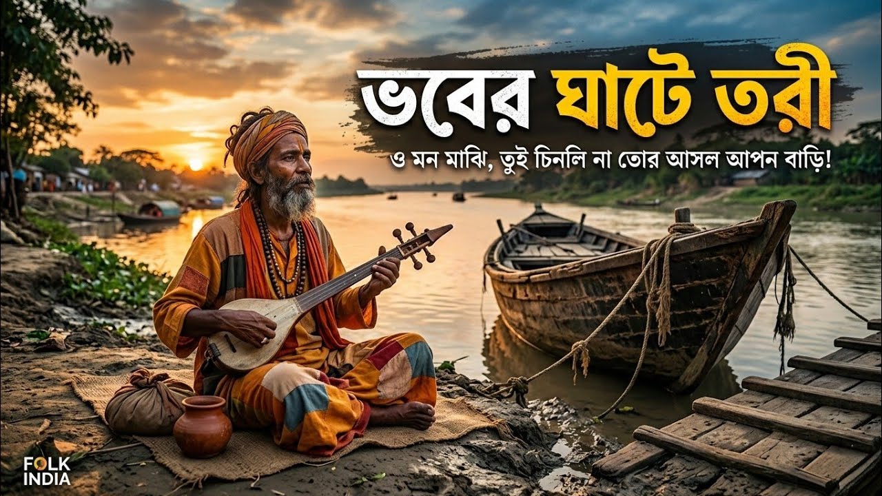 ভবের ঘাটে তরী | Vober Ghate Tori | Original Baul Gaan | Future Folk India