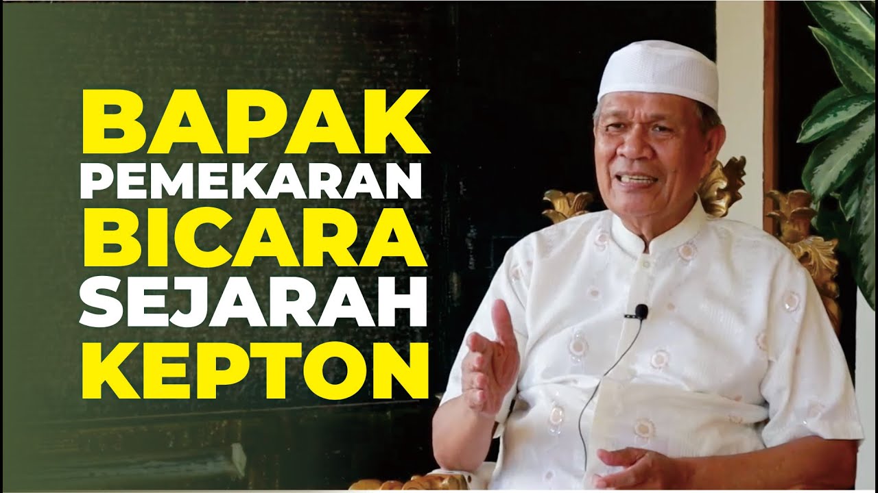 SJAFEI KAHAR MENYAPA | Bapak Pemekaran Bicara Sejarah Kepton dari A sampai Z