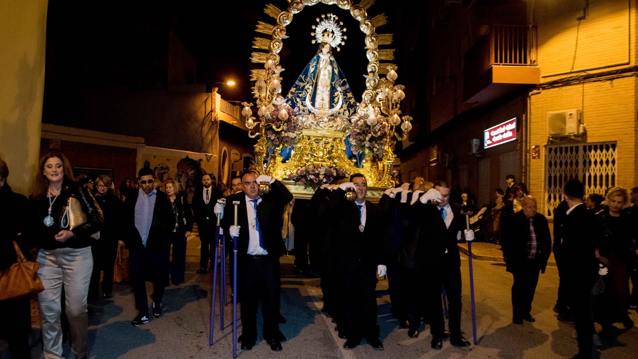 Solemne procesión de la Purísima Concepción