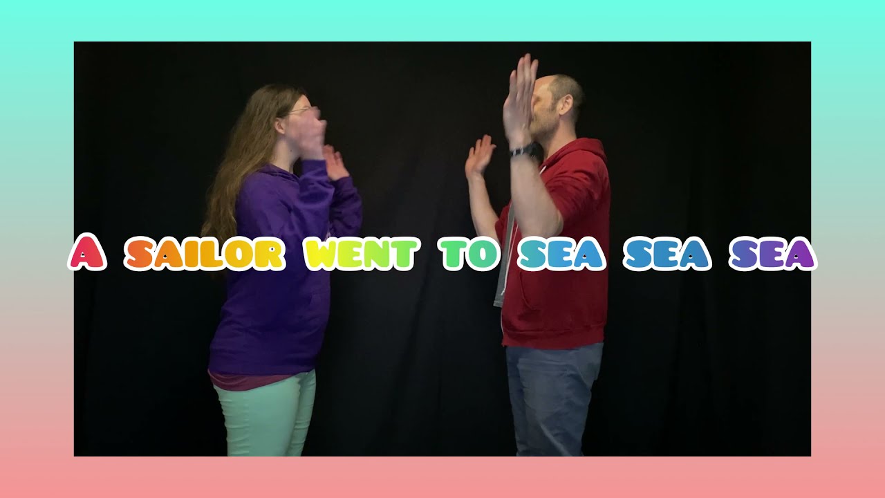 A Sailor Went To Sea (clapping game)