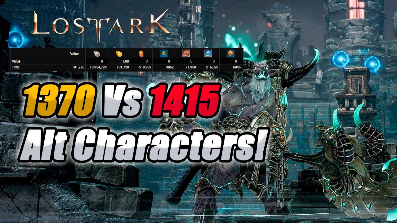 Lost Ark 1370 vs 1415 Alts!!! Should you Push or Wait?