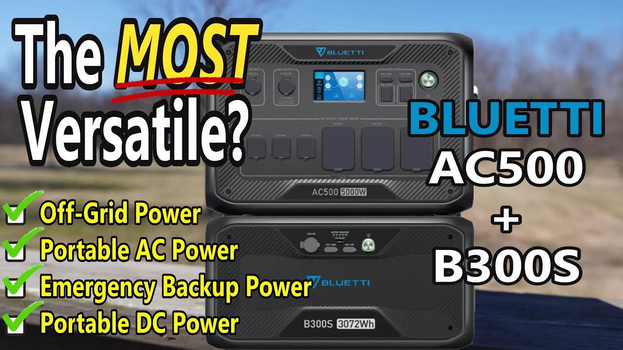 BLUETTI AC500 + B300S: чего эта штука НЕ ​​МОЖЕТ?!?