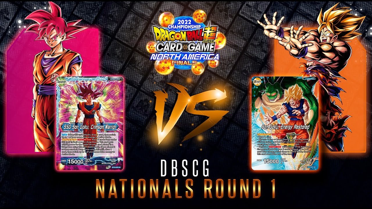 2022 DBS Nationals Round 1 - Crimson Goku (Andrew Dovale) vs. Dende (Sittipong Sayphrarath)