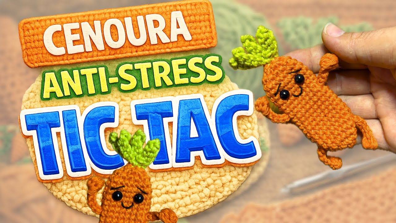 Tic Tac de Crochê Antiestresse – Fácil e Lucrativo!