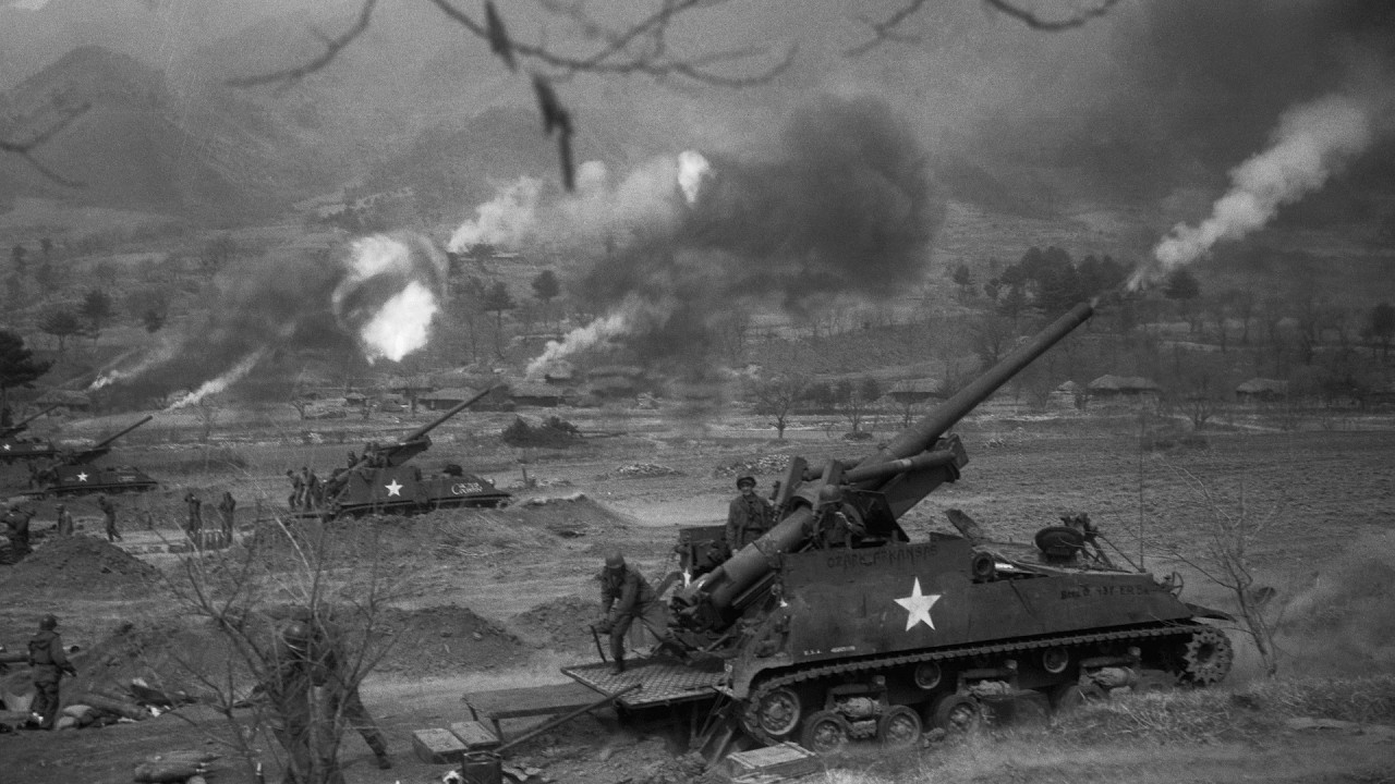 Germans Couldn't Believe It... 100 American Shells Landed at the SAME Second
