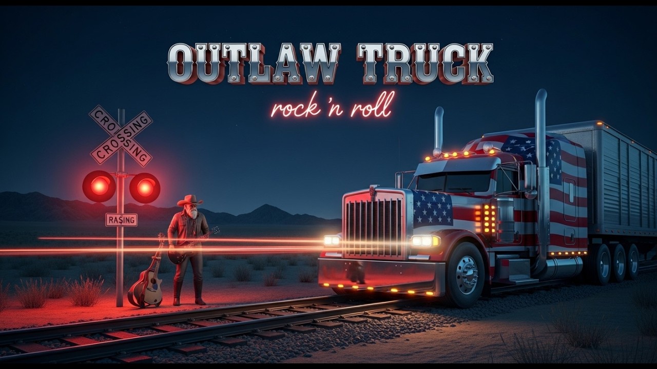 Outlaw Country Rock Road Music with Raw Rebel Vibes and Open Highway Sound #OutlawCountry #RockNRoll