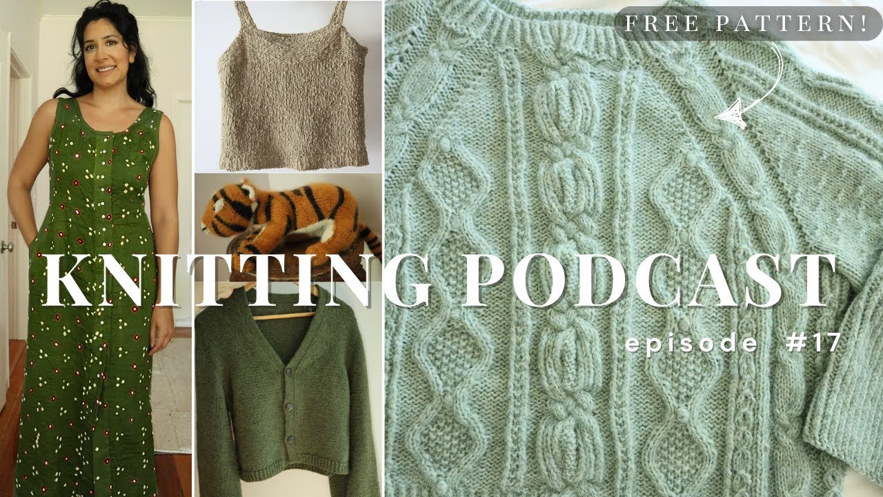 Spring Knitting & Sewing! Cardigan No. 10, Pista Kulfi, Indian Cotton Dress, Elizabeth Suzann