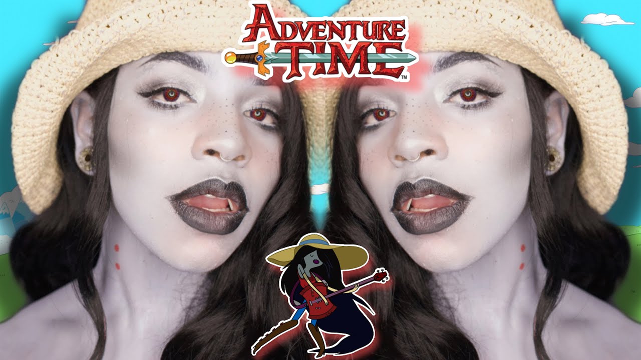 Marceline Cosplay Makeup Tutorial | CelestialViewws