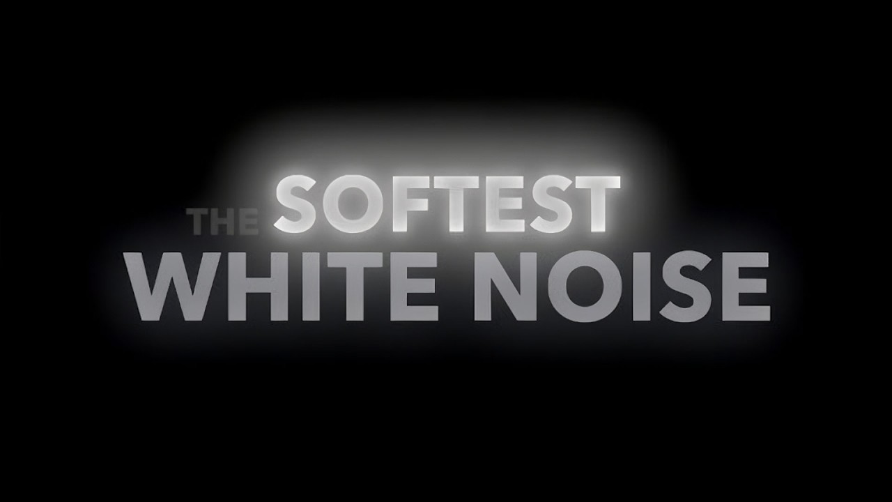 Soft White Noise for Instant Sleep - Deep Sleep, Study Focus & Calm Relaxation