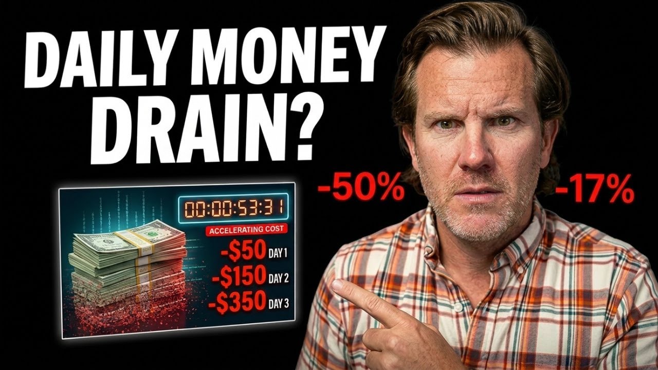 Most Traders Know Theta Costs Money. They Don't Know It Gets Worse Every Day. Dr. Jim Shows How.