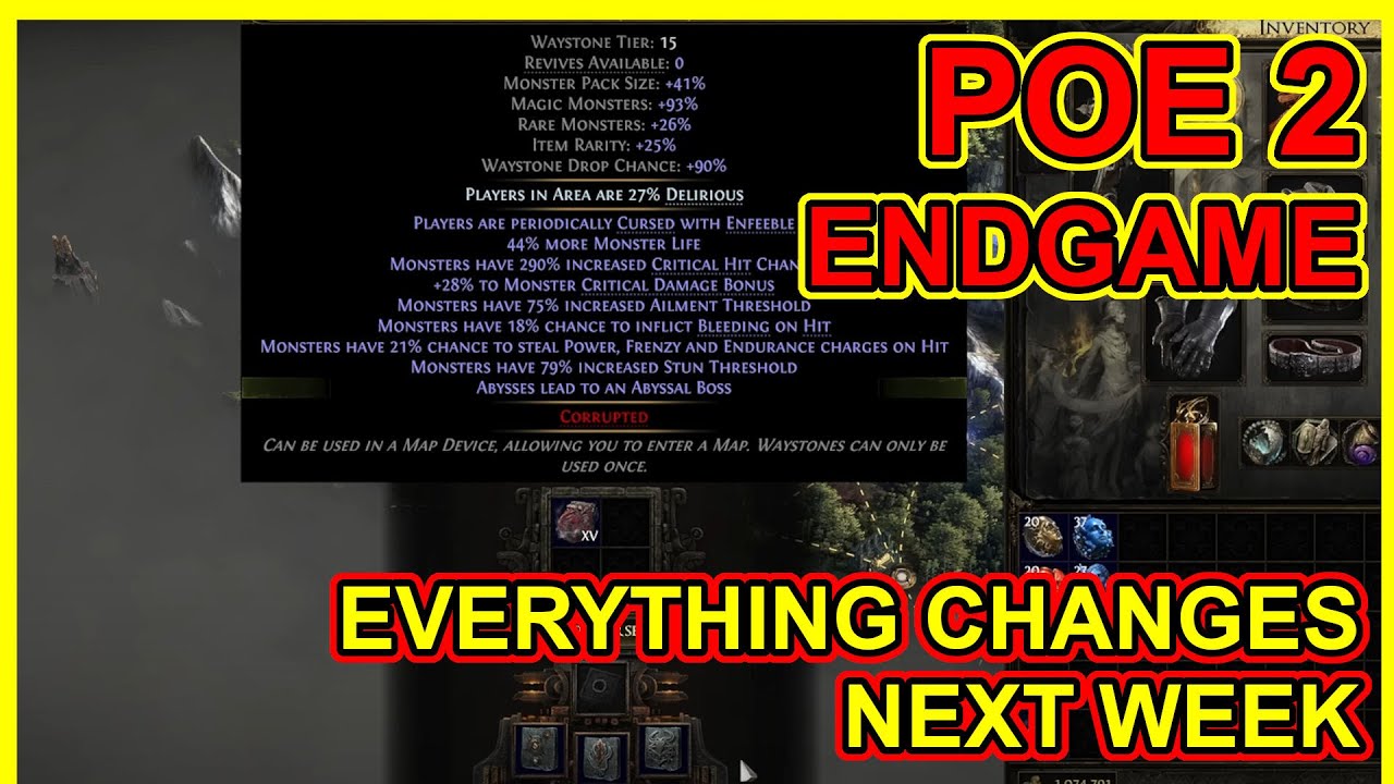 POE2 Enormous Endgame Overhaul Next Week (No Waiting For 0.4) - Path of Exile 2 The Third Edict