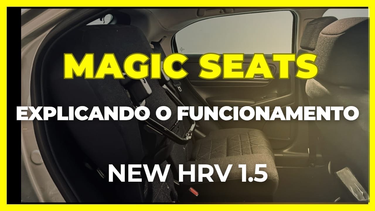 Honda HR-V 2025 EX версия — Magic Seats объясняет, как работают задние сиденья!