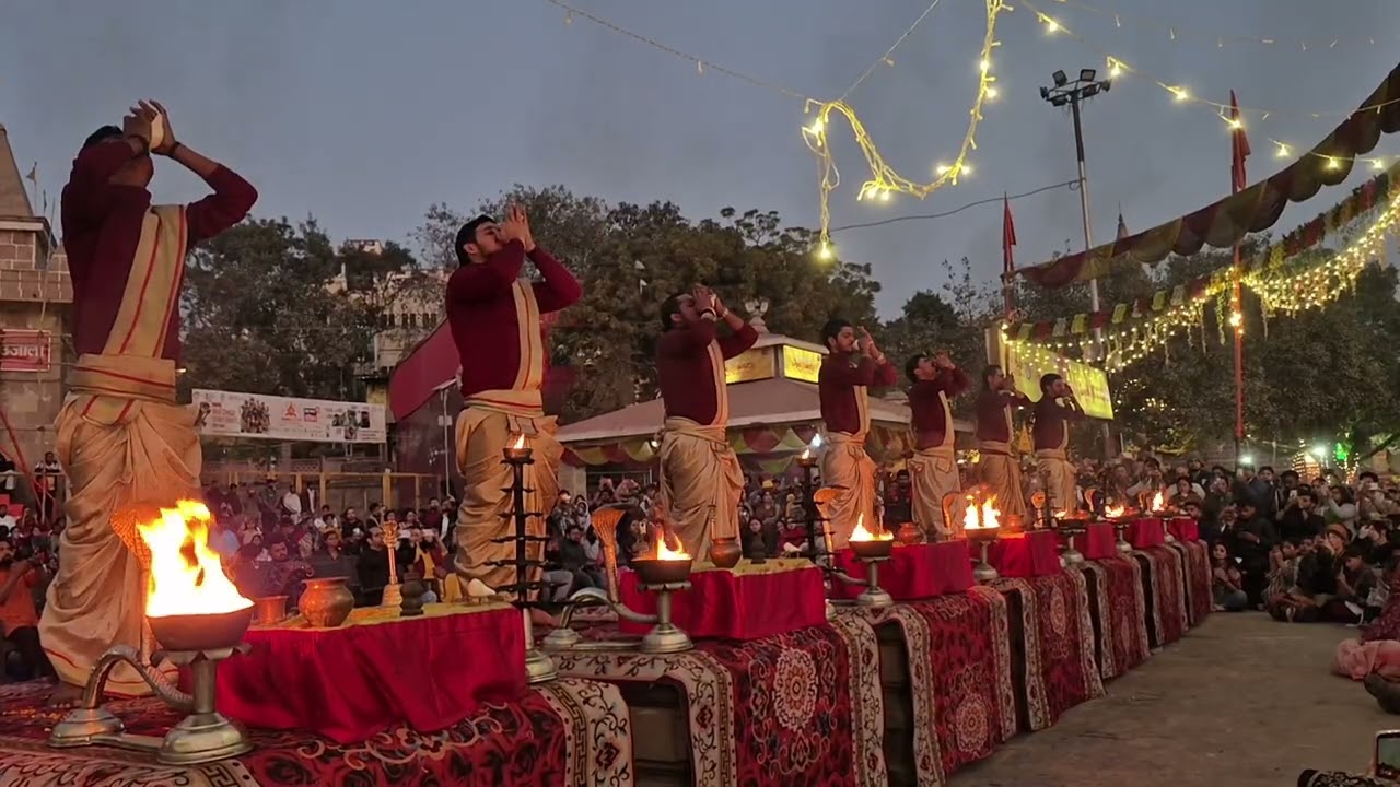 Varanasi - Kashi, Assi Ghat, Ganga Aarti 