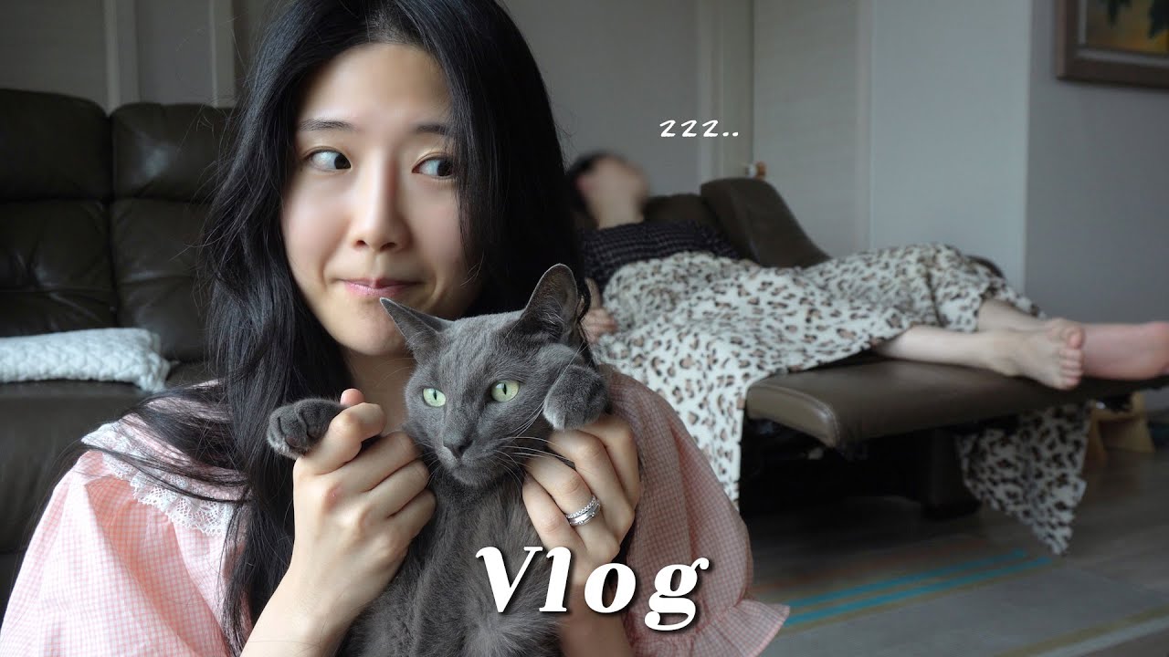 나의 고향, 나의 집 VLOG🏡 친정에 왔어요! 아빠한테 배우는 요리ㅣ캔모아ㅣ칼질의 비결ㅣ다정 잔잔한 일상