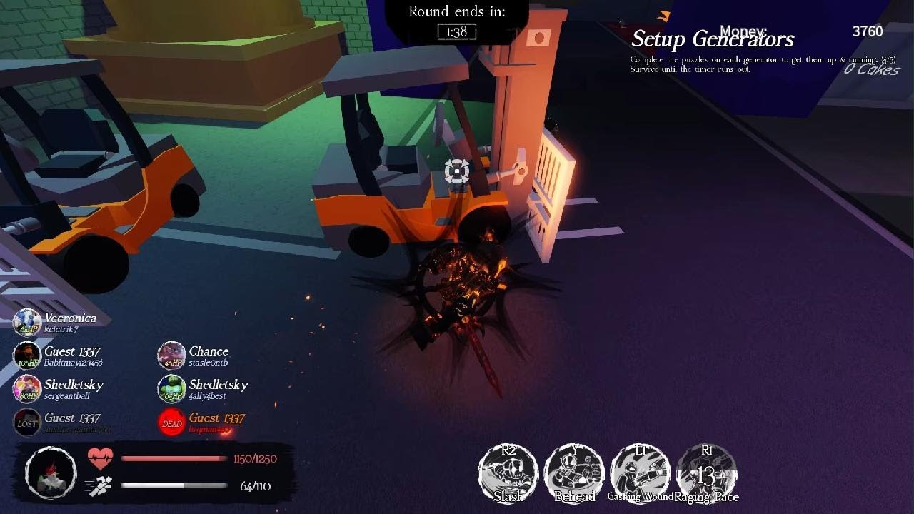 Playing forsaken with a friend