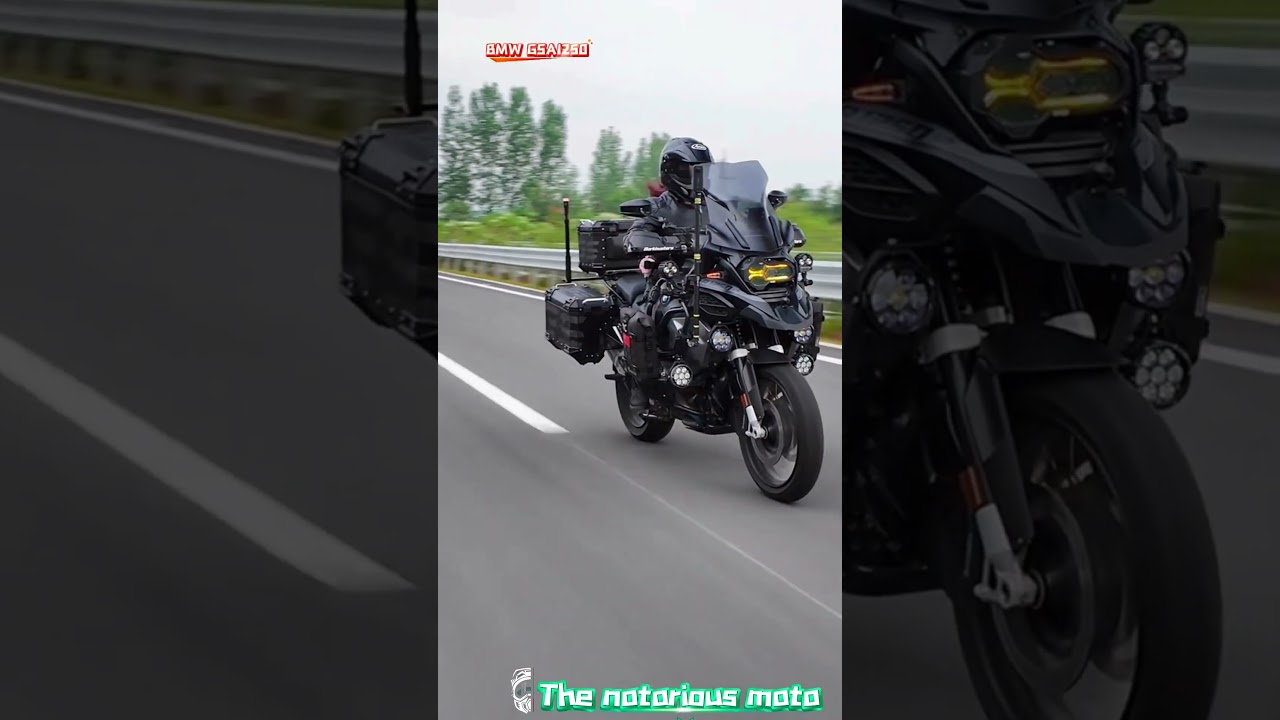 BMW GSA 1250 &ndash; The Road Beast in Stunning Detail #shorts #trending #bmw #bmwgs #motovlog