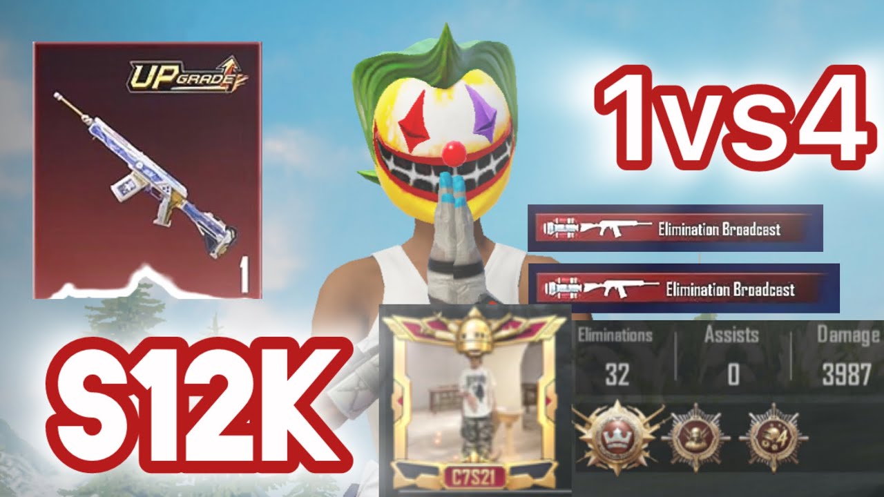 FINALLY !! I THINK I CAN PLAY ULTIMATE ROYALE ANYMORE 🤔 1VS4 PUBG MOBILE.