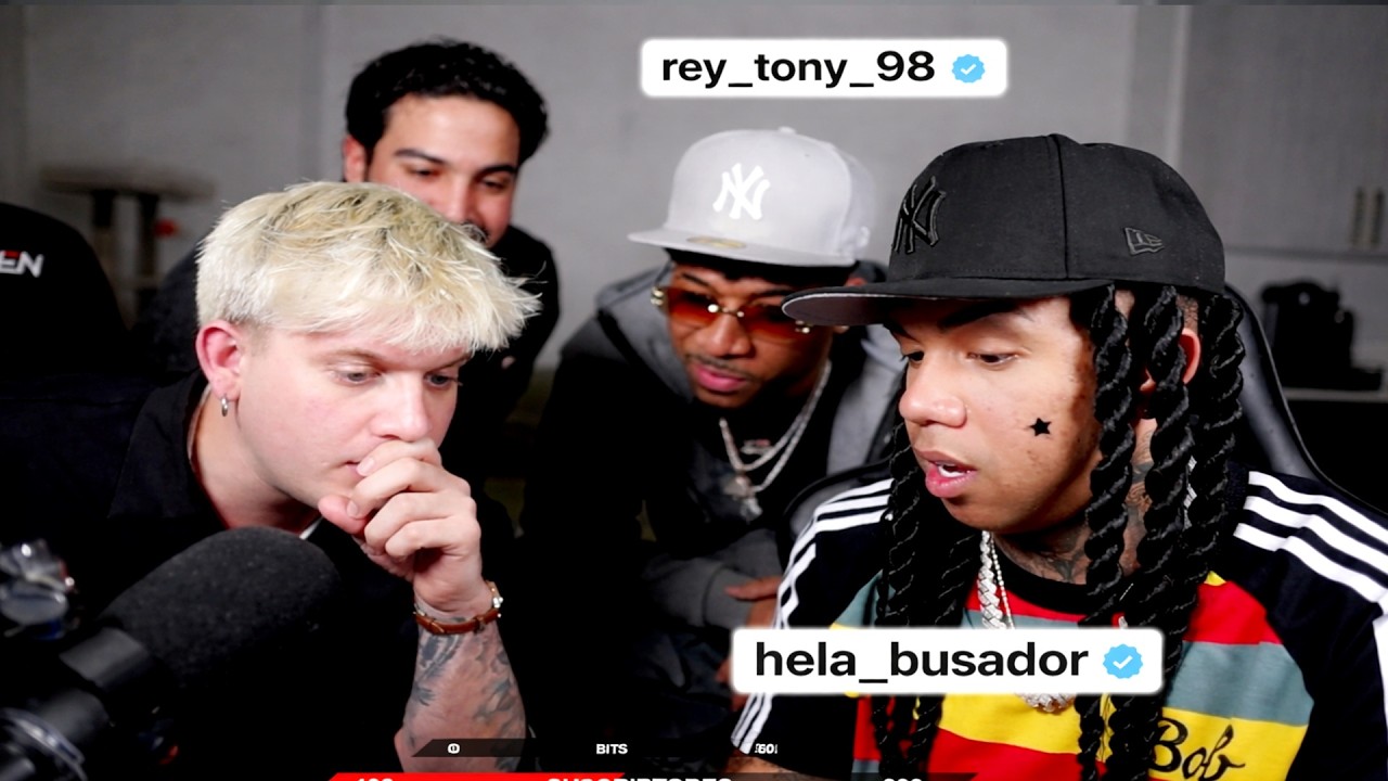 CHARLANDO CON HELABUSADOR Y REY TONY - ESTO ES UN STREAM NO UN PODCAST