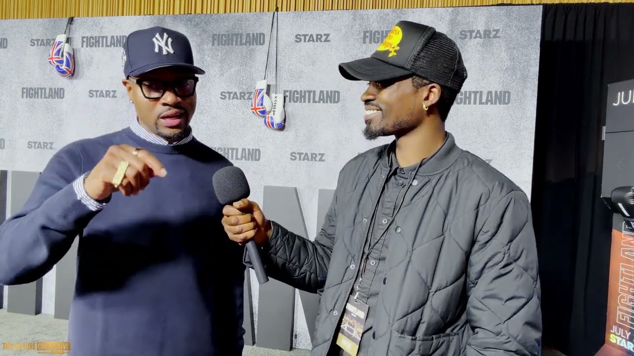 London Brown Interview at the Fightland Red Carpet Premiere
