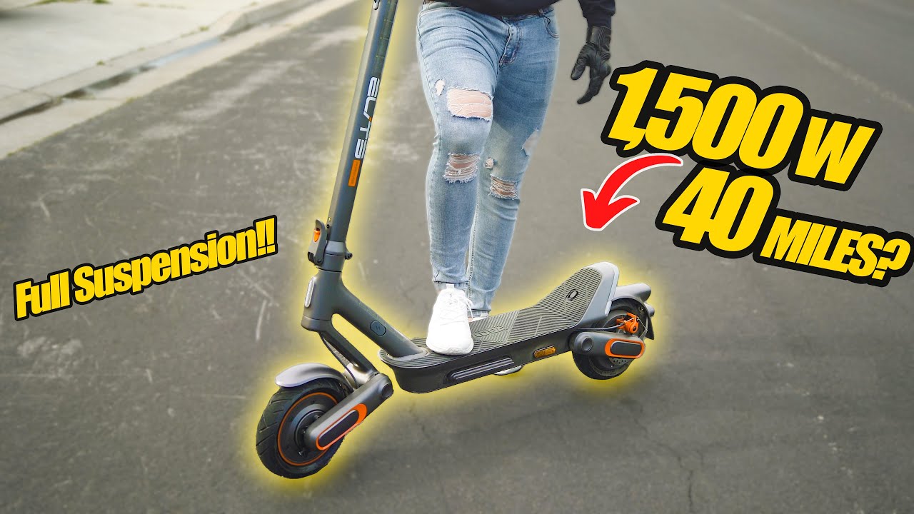 This E–Scooter is AWESOME // Yadea ElitePrime Electric Scooter
