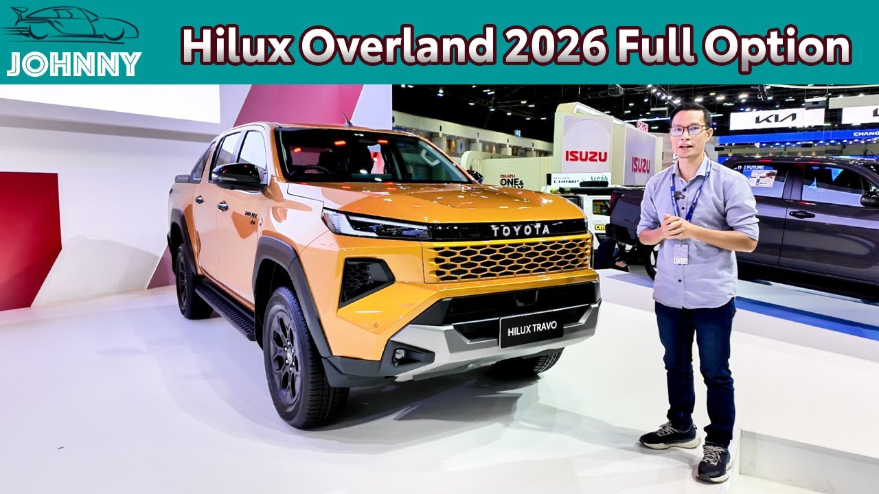 Trải nghiệm Toyota Hilux Overland 2026 bản Full Option khiến Ranger cũng phải lo dần về ngôi Vương