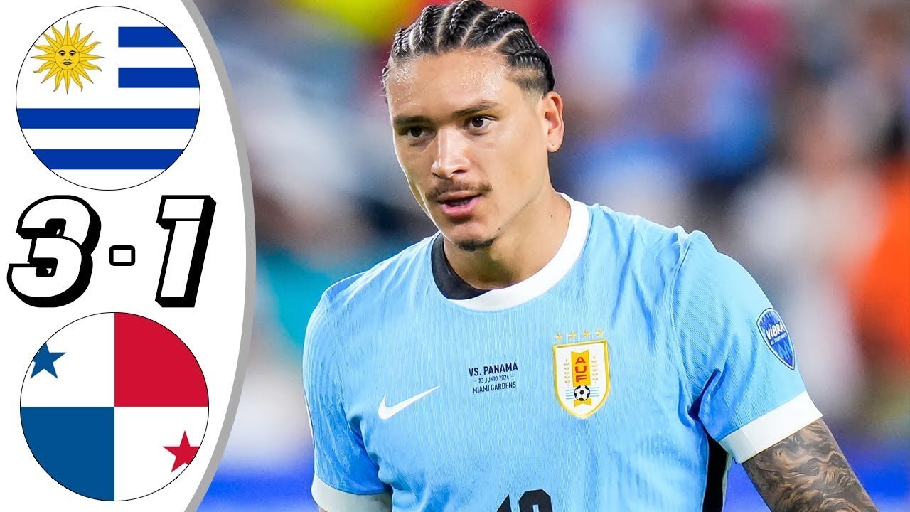 Uruguay vs Panama 3-1 Resumen y Goles 2024