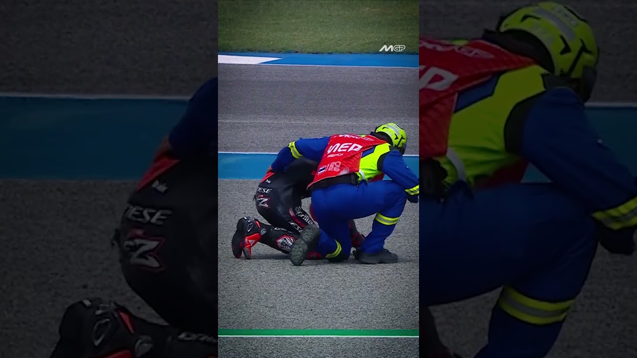 Marco Bezzecchi gets pole despite a late Q2 crash! 💥