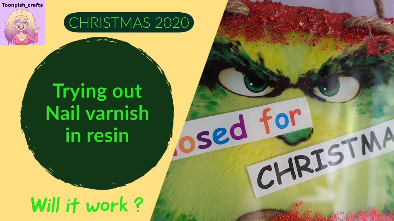 Does nail varnish and resin work?