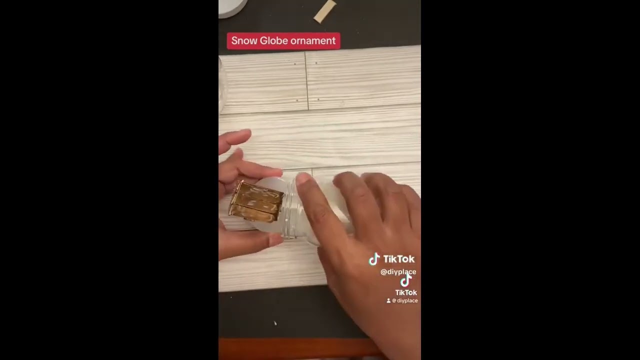 How to make Snow Globe Ornament