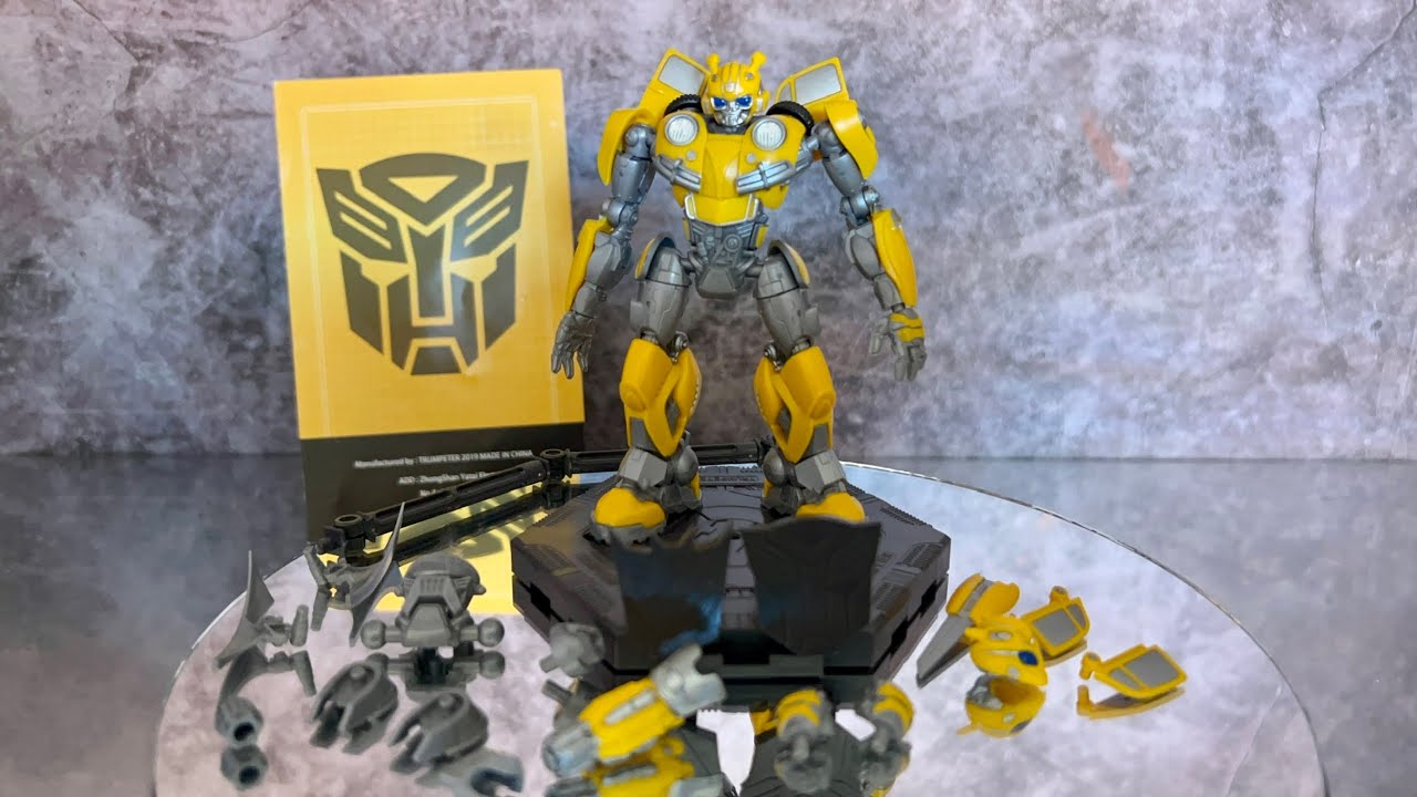 #Transformers #bumblebee [trumpeter] กล่องยับขนาดนี้ข้างในจะรอดมั้ย