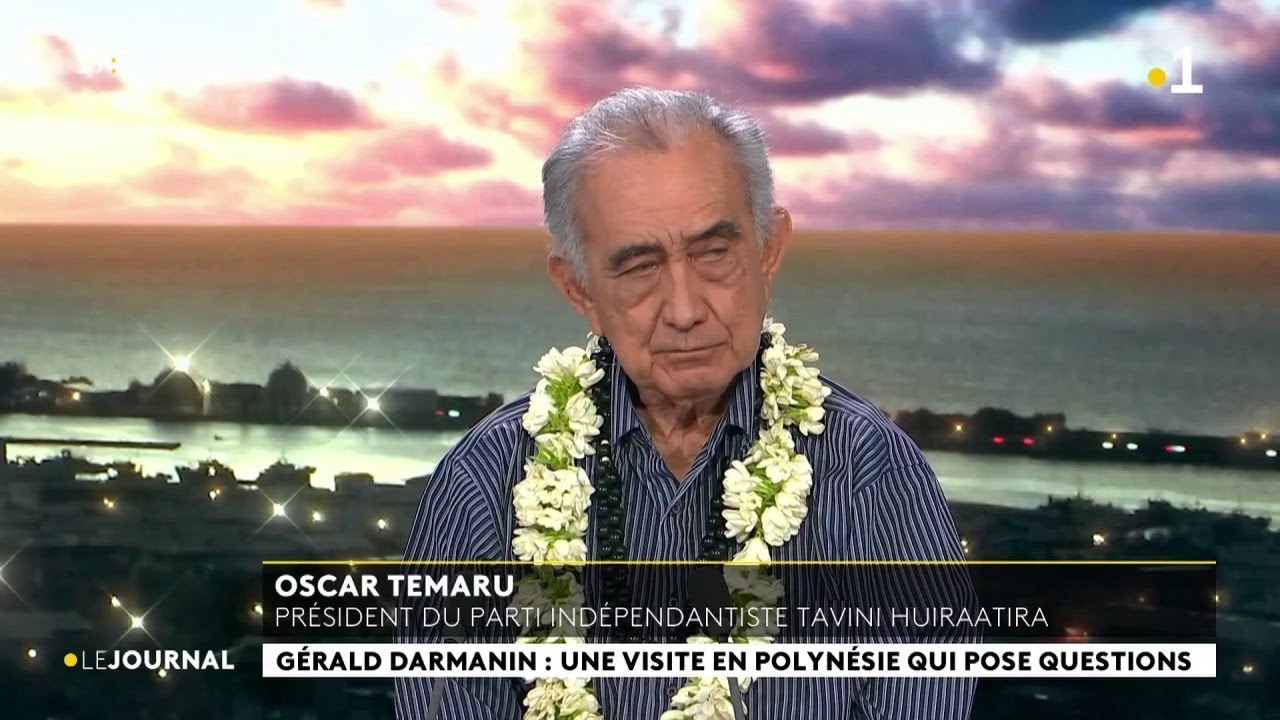 Invité du journal : Oscar Temaru